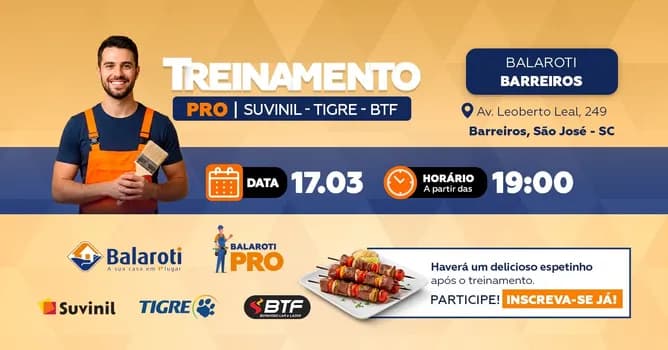 Imagem do Treinamento Suvinil, Tigre e Botafogo - Balaroti Barreiros