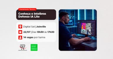 Treinamento Técnico - Conheça o Intelbras Defense IA Lite| Joinville em Joinville