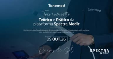 Treinamento Teórico e Prático da Plataforma SPECTRA MEDIC - 09/10 - Caxias do Sul em Caxias do Sul
