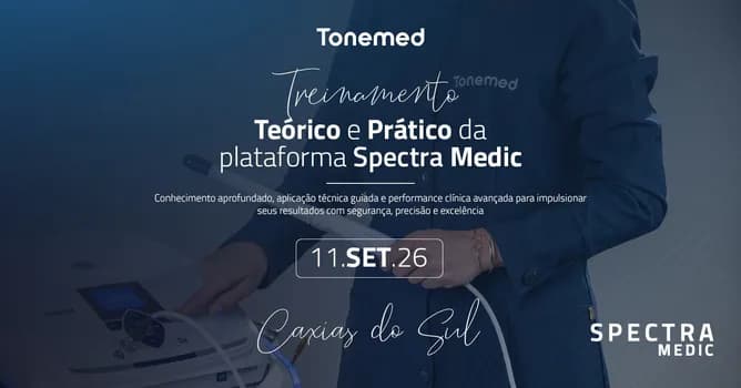 Imagem do Treinamento Teórico e Prático da Plataforma SPECTRA MEDIC - 11/09 - Caxias do Sul