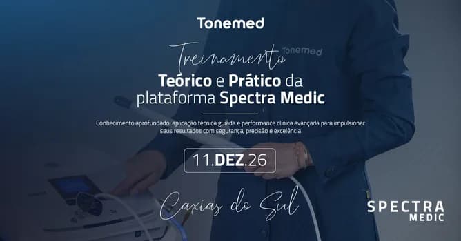 Imagem do Treinamento Teórico e Prático da Plataforma SPECTRA MEDIC - 11/12 - Caxias do Sul
