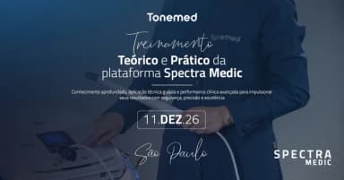 Treinamento Teórico e Prático da Plataforma SPECTRA MEDIC - 11/12 - São Paulo em São Paulo