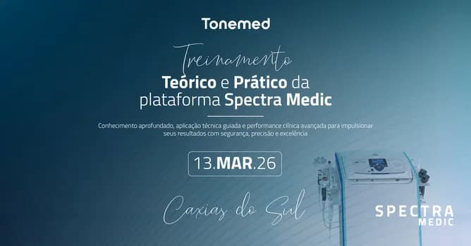 Imagem do Treinamento Teórico e Prático da Plataforma SPECTRA MEDIC - 13/03 - Caxias do Sul
