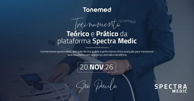 Imagem do Treinamento Teórico e Prático da Plataforma SPECTRA MEDIC - 20/11 - São Paulo