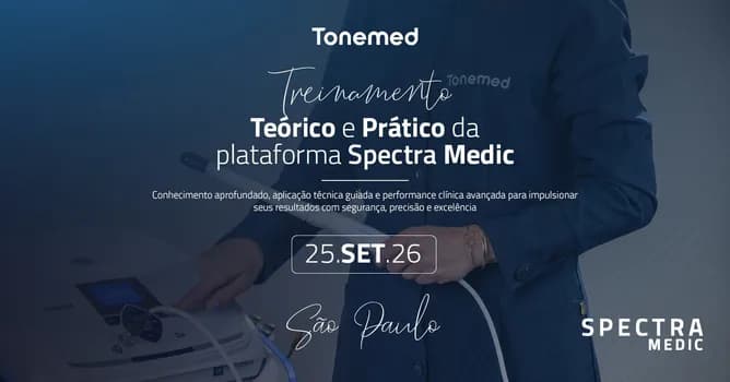 Imagem do Treinamento Teórico e Prático da Plataforma SPECTRA MEDIC - 25/09 - São Paulo