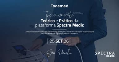 Treinamento Teórico e Prático da Plataforma SPECTRA MEDIC - 25/09 - São Paulo em São Paulo