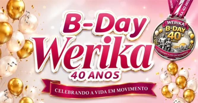 Imagem do Treinão B-day 40 anos Werika