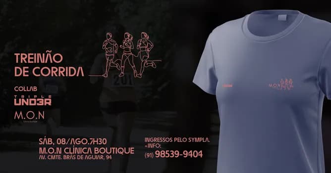 Imagem do Treinão de Corrida I Collab Triple Under & MOM Clínica Boutique
