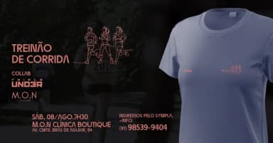 Treinão de Corrida I Collab Triple Under & MOM Clínica Boutique em Belém