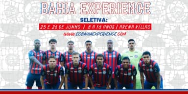 Treino Avaliativo EC Bahia International Experience em Lauro de Freitas