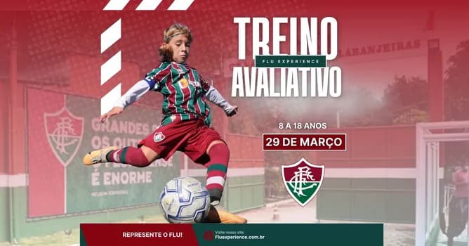 Imagem do Treino Avaliativo Fluminense Experience - LARANJEIRAS
