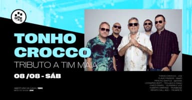 Tributo a Tim Maia, com Tonho Crocco em Porto Alegre
