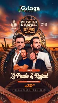 Imagem do TRIBUTO À ZEZÉ DE CAMARGO E LUCIANO COM ZÉ PAULO E RAFAEL.