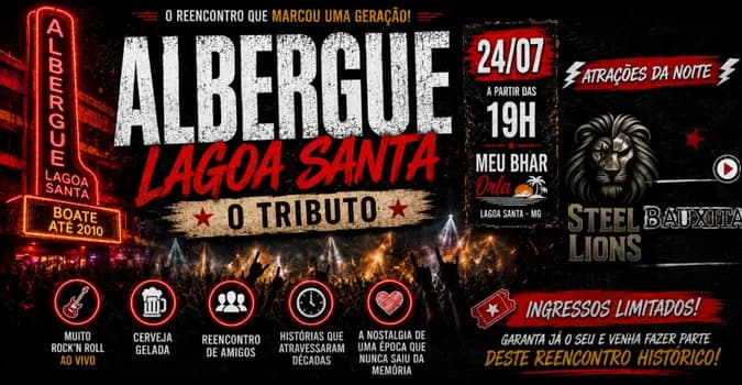Imagem do TRIBUTO - ALBERGUE LAGOA SANTA