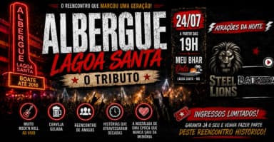 TRIBUTO - ALBERGUE LAGOA SANTA em Lagoa Santa