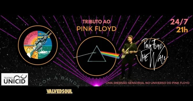 Imagem do Tributo ao Pink Floyd: Uma Jornada Além do Tempo com a Banda Valved Soul