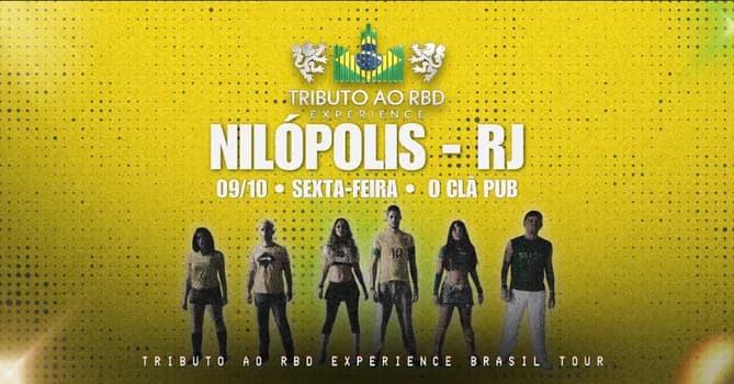 Imagem do TRIBUTO AO RBD EXPERIENCE EM NILÓPOLIS (RJ)