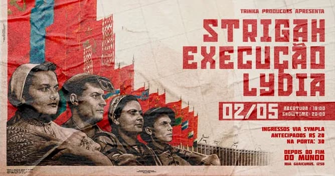 Imagem do TRINKA CLT - STRIGAH, LYDIA E EXECUÇÃO HC NO DEPOIS DO FIM DO MUNDO