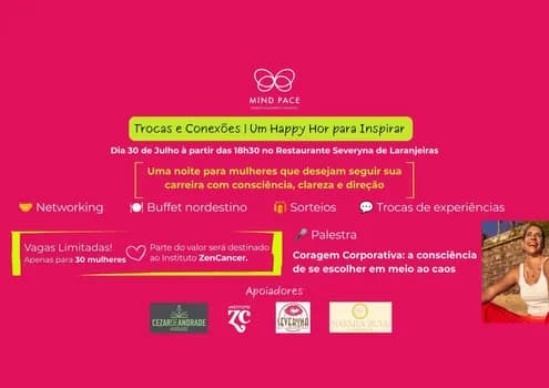 Imagem do Trocas e Conexões | Um Happy Hour para Inspirar