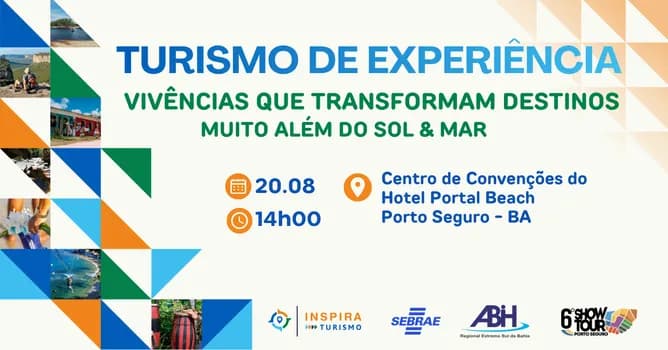 Imagem do Turismo de Experiência - Muito Além do Sol & Mar