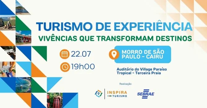 Imagem do Turismo de Experiência: Vivências que Transformam Destinos - Morro de São Paulo