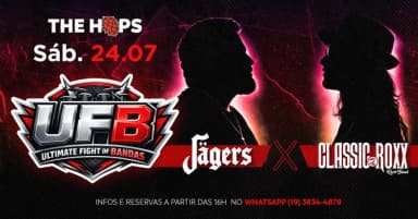ULTIMATE FIGHT OF BANDAS - Classic Roxx X Jägers em Indaiatuba