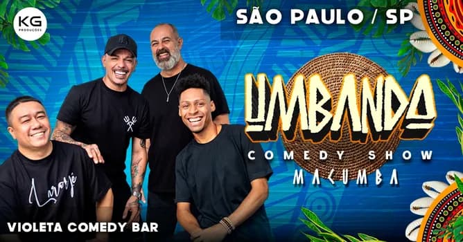 Imagem do UMBANDA COMEDY SHOW EM SÃO PAULO! 27/03 20H30 - STAND UP COMEDY