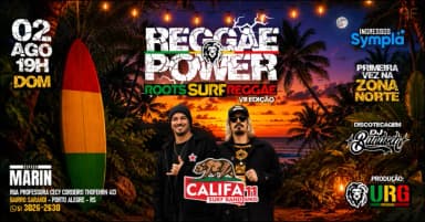 URG REGGAE POWER VII - CALIFA SURF BAND 11 ANOS em Porto Alegre