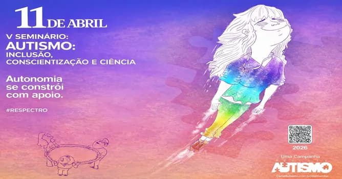 Imagem do V SEMINÁRIO: AUTISMO - INCLUSÃO, CONSCIENTIZAÇÃO E CIÊNCIA
