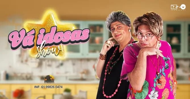 Imagem do VÁ IDOSAS em BRASÍLIA/DF - Show de Comédia | Worlld Brasília