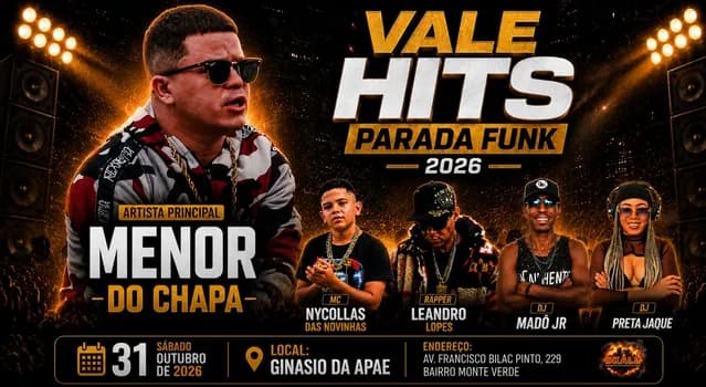 Imagem do VALE HITS - PARADA FUNK