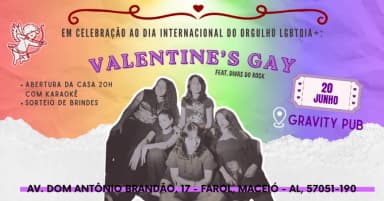 VALENTINE'S GAY em Maceió