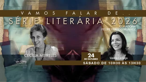Imagem do VAMOS FALAR DE CECÍLIA MEIRELES & LITERATURA CHINESA