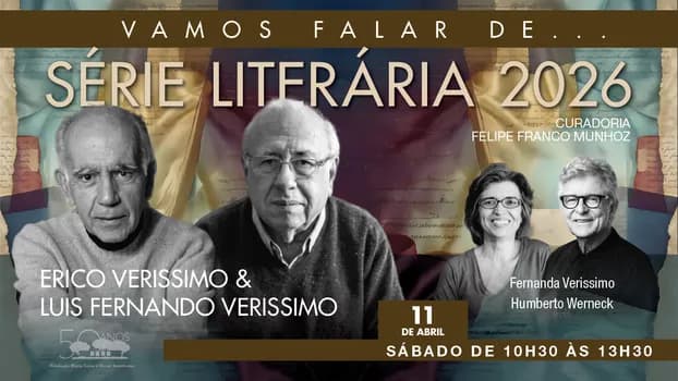 Imagem do VAMOS FALAR DE ERICO VERISSIMO & LUIS FERNANDO VERISSIMO