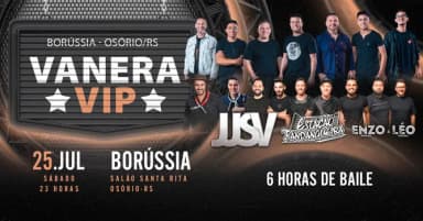*VANERA VIP* SALÃO SANTA RITA NA BORÚSSIA em Osório