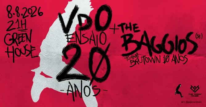 Imagem do VDO ENSAIO 20 ANOS + THE BAGGIOS
