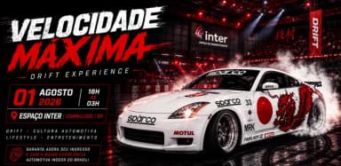 VELOCIDADE MAXIMA DRIFT EXPERIENCE em Guarulhos