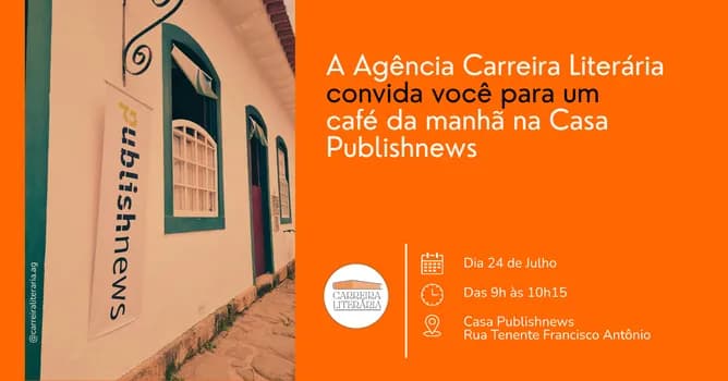 Imagem do Venha tomar um café com a Carreira Literária