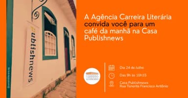 Venha tomar um café com a Carreira Literária em Paraty