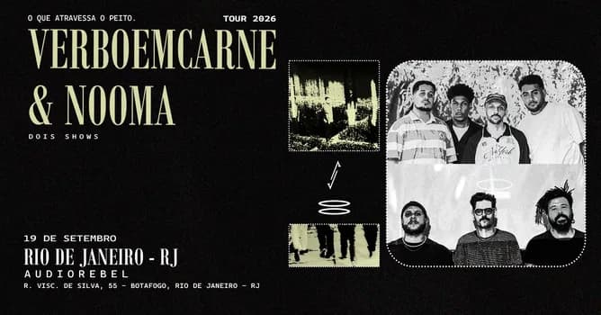 Imagem do verboemcarne + Nooma no Rio de Janeiro