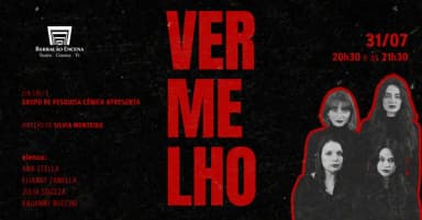 VERMELHO - GRUPO PESQUISA CENICA E CIA CÁLI - TEATRO BARRACÃO ENCENA em Curitiba