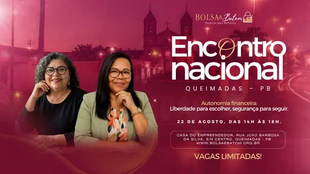 Imagem do VI Encontro Nacional Bolsa & Batom | Queimadas-PB