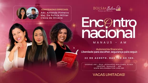 Imagem do VI Encontro Nacional Bolsa e Batom | Manaus -AM