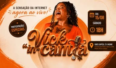 Vick In Canta em Rio de Janeiro