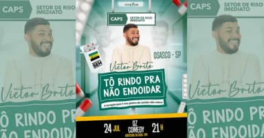 VICTOR BRITO (TÔ RINDO PARA NÃO ENDOIDAR) em Osasco