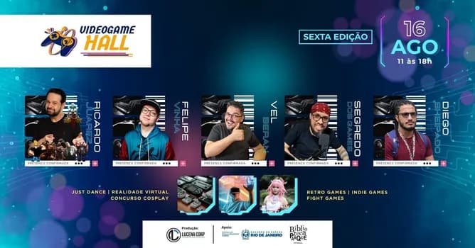 Imagem do Vídeo Game Hall 6°Edição