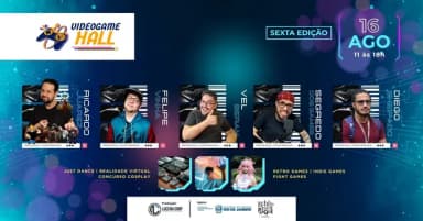 Vídeo Game Hall 6°Edição em Rio de Janeiro