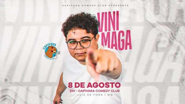 Imagem do VINI MAGA - STAND UP COMEDY | CAPIVARA COMEDY CLUB