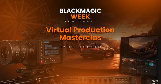 Imagem do Virtual Production Masterclas