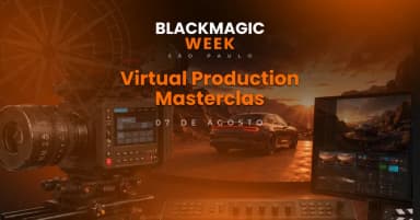 Virtual Production Masterclas em São Paulo